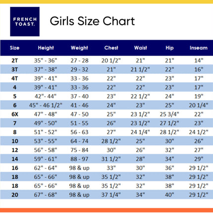 French Toast Girls' Pull-On Straight Fit Twill Pant, Heather Gray, 14