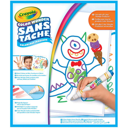 Crayola Color Wonder - 75-2479-E-000 - Mess Free Colouring - White Refill Paper