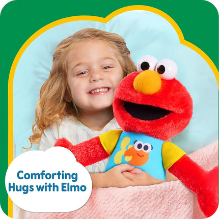 Just Play Sesame Street 33 cm Sing-Along Plush Elmo with Lights and Sounds, Super Soft and Cuddly, Children's Toy for Children from 18 Months