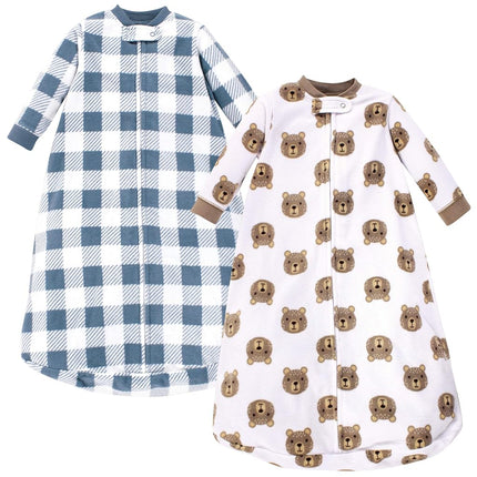 Gigoteuse polaire à manches longues unisexe Hudson Baby, Little Bear, 0-9 mois