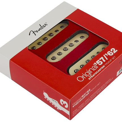 Juego de pastillas Fender Original '57/'62 Strat - Blanco envejecido