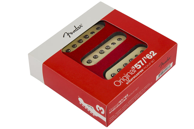Fender Original '57/'62 Strat Pickup Set - Aged Wh