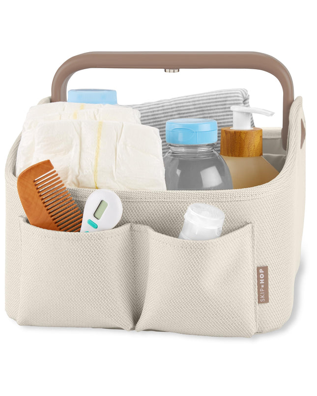 Organizador de pañales estilo guardería - Crema