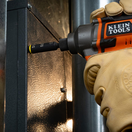 Klein Tools 32500HD Multi-Bit Screwdriver/Nut Driver, Impact Rated 11-in-1 Tool with Phillips, Slotted, Square and Torx Tips