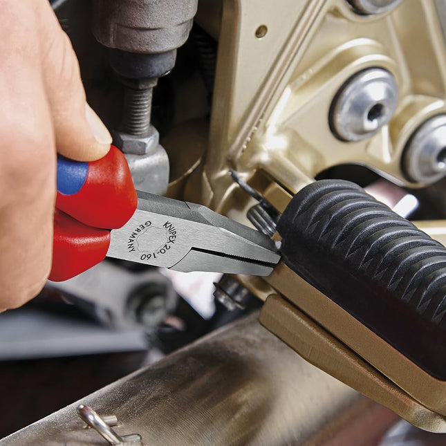 KNIPEX - 20 01 140 Tools - Flat Nose Pliers (2001140), Red