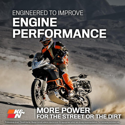 K&N Engine Air Filter: High Performance, Premium, Powersport Air Filter: Fits 2002-2019 SUZUKI/KAWASAKI (DL650A, V-Strom, ABS, XT, XT ABS, XT Touring, DL650XA, Adventure, DL1000, KLV1000) SU-1002