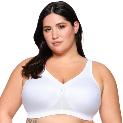 Glamorise MagicLift Active Support Wirefree Bra 1005 (Women's & Women's Plus) White