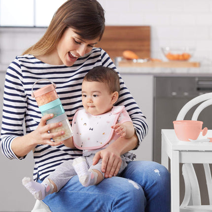 Skip Hop Grab and Go Food Container, Teal, 180 g, 9H497510