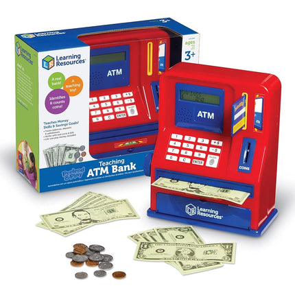 Pretend And Play Teaching Atm Bank