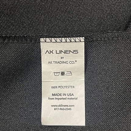 AK TRADING CO. 10 feet x 10 feet Polyester Backdrop Drapes Curtains Panels with Rod Pockets - Wedding Ceremony Party Home Window Decorations - Valley Green