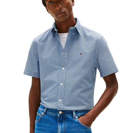 Tommy Hilfiger Men's Heritage Oxford Gingham Regul