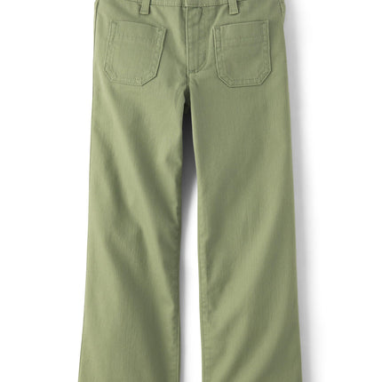 The Children's Place Girls' Patch Pocket Wide Leg 