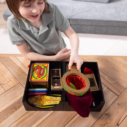 Melissa & Doug Deluxe Magic Set | Pretend Play Toy | Magic Play Set | Creative Play | Magic Toy for Kids | Magic Made Easy | 8+ | Gift for Boy or Girl