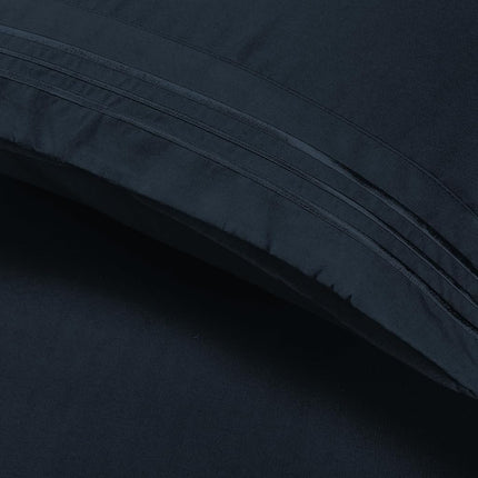 Elegant Comfort Luxury 4-Piece Bed Sheet Set - Luxury Bedding 1500 Thread Count Egyptian Quality, Wrinkle Resistant Cool & Breathable, Easy Elastic Fitted, Queen, Black