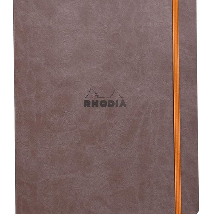 RHODIA 117503C - Chocolate Flexible Notebook - 19x