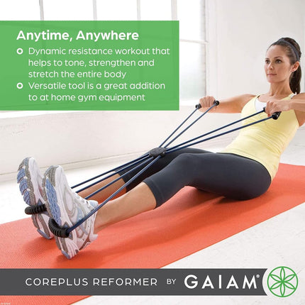 aiam Pilates CorePlus Reformer Kit is colour Navy Blue/Black