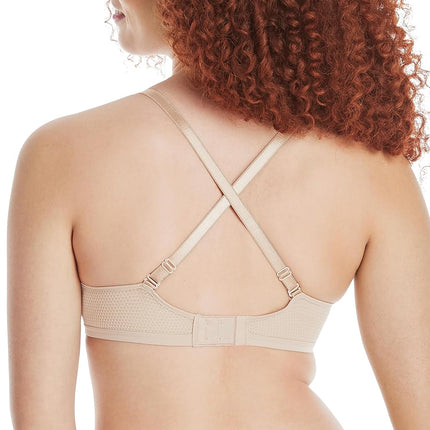 Hanes Women's Padded Bra, Nude, M