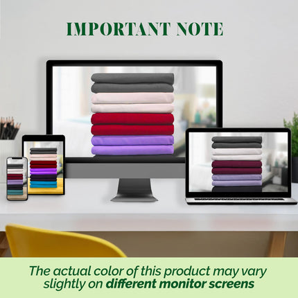 Elegant Comfort Luxury Soft Bed Sheets Dobby Stripe Premium Hotel Quality Microfiber Softness Wrinkle and Fade Resistant (6-Piece) Bedding Set, Queen, Burgundy Amaranth