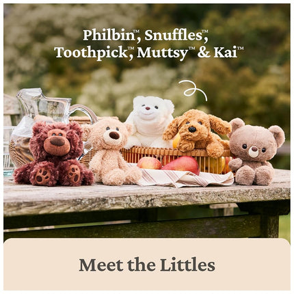 GUND Forever Friends Littles Philbin 7-Inch Bear Stuffed Animal, Ages 0+