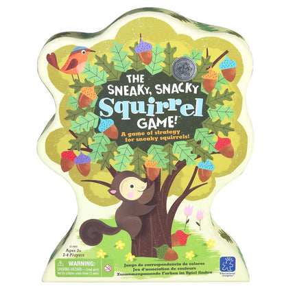 Learning Resources Sneaky Snacky Squirrel Game, Ages 3+, Preschool Colour Sorting Toy, Toddler Board Game