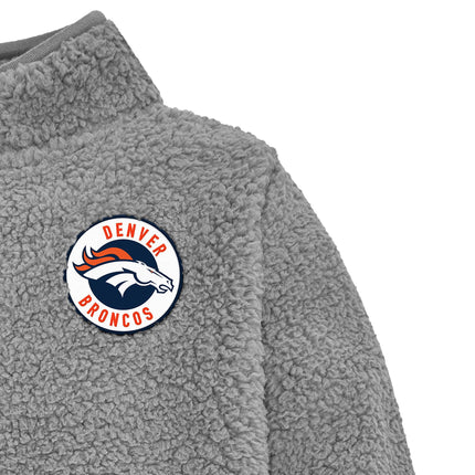 Gerber Baby NFL Team Sherpa Mock Neck Pull Over Sweatshirt