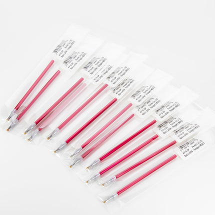 Pentel Arts Sparkle Pop Gel Pen Refill, (1.0mm), Bold Line, Pink-Light Pink Ink, Pack of 12 Refills (KF10-DP)