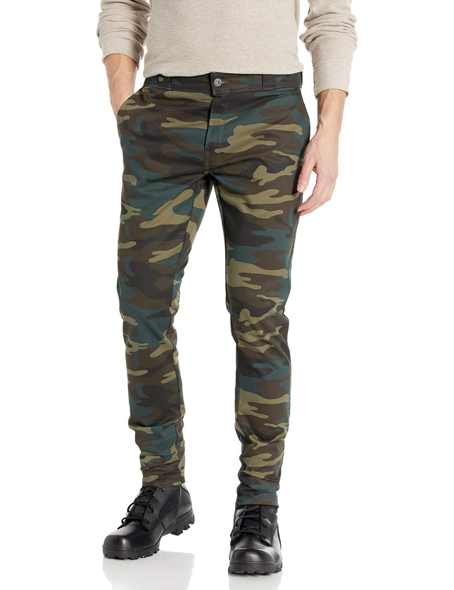 Dickies Men's Skinny Straight-Fit Work Pant, Hunte
