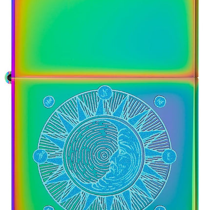 Zippo Sun Design Lighter, Multi col,oured