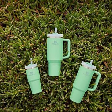 Vaso térmico aislado al vacío de acero inoxidable Stanley Quencher H2.0 FlowState con tapa y pajita para agua, té helado o café, batidos y más