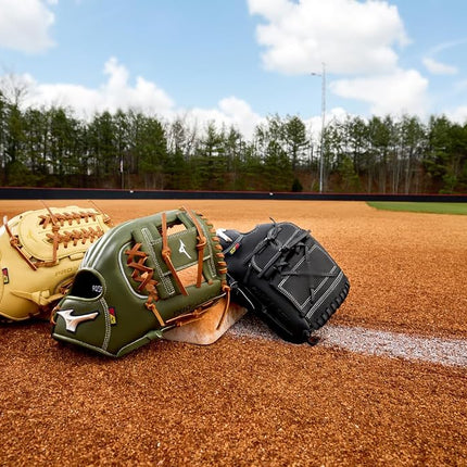 Mizuno GPS-50R Pro Select | Gant de baseball d'arrêt-court haut de gamme | 11,75" | Poche régulière | Toile Deep 1