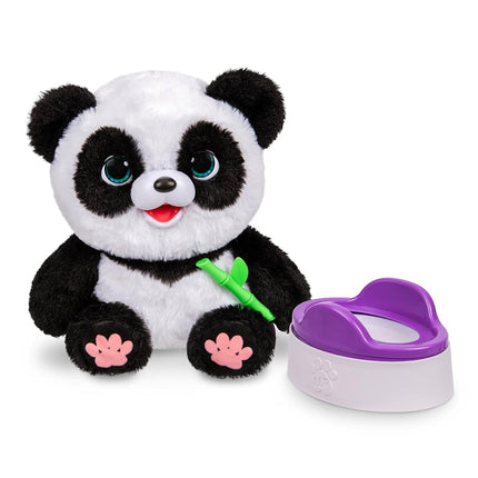 Little Live Pets My Baby Panda ChuChu|Interactive Pet with 50+ Sounds & Reactions, Kicks Feet, Poops, Giggles & More – Includes Potty & Repeat Play – Fun & Adorable Gift for Kids