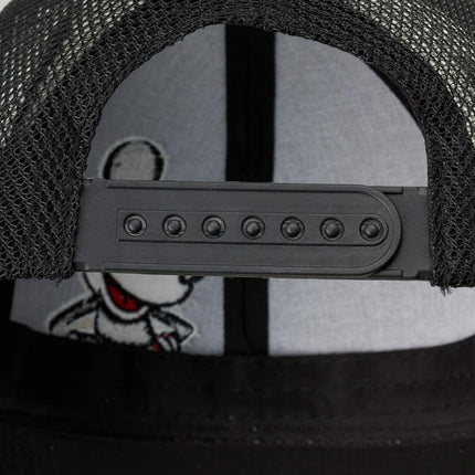 Disney Men's Baseball Cap Mickey Mouse Curved Brim Snap-Back Hat, Mickey Stripes