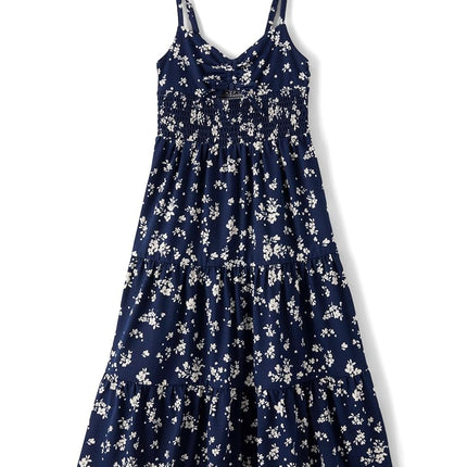 The Children's Place Girls' Casual Sleeveless Tiered Dresses, Tidal Maxi, Medium