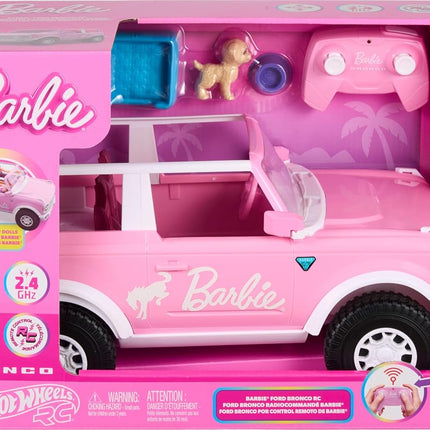 Hot Wheels RC Barbie Ford Bronco with Accessories