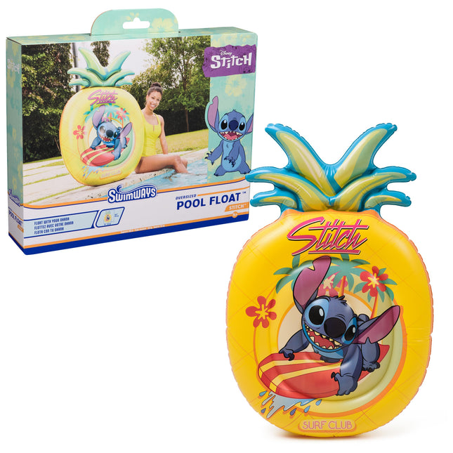 Swimways Stitch Oversized Pool Float, Inflatable P