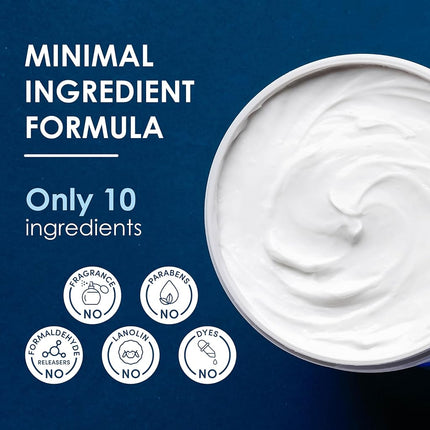 Vanicream Moisturizing Skin Cream for sensitive skin - can be used for eczema, psoriasis, ichthyosis, and itch - dermatologist tested - free of dye, fragrance, and preservatives - 16 oz