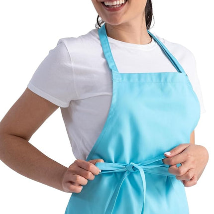 Chef Works Unisex Butcher Apron, Turquoise, One Size