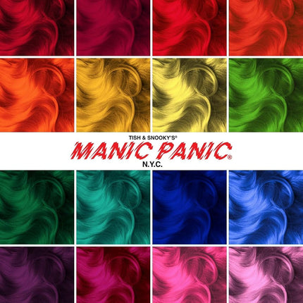 MANIC PANIC Classic Pillarbox Red Semi Permanent Hair Color - True Red Hair Dye for Women & Men That Lasts 4-6 Weeks - Vegan, Ammonia & Cruelty-Free - Create & Mix Custom Shades (4oz / 3pk)