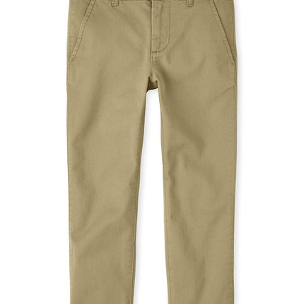 The Children's Place Pantalon Chino Skinny Extensible Garçon, Lin, 14 Robuste