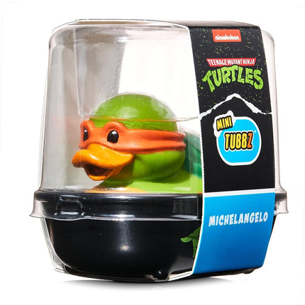 TUBBZ: TMNT - Michelangelo Mini Rubber Duck Collectable Toy 5 cm