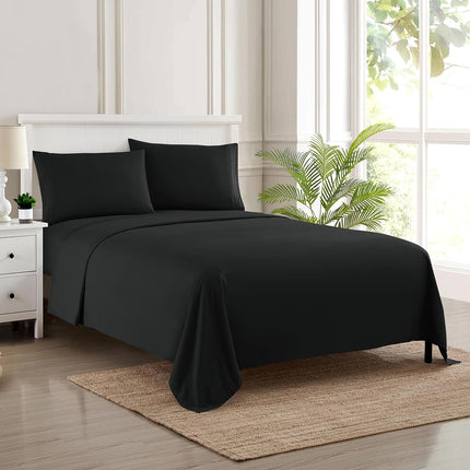 Queen Size Bed Sheets - Breathable Luxury Sheets w