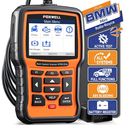 FOXWELL NT510 Automotive OBD2 Scanners Code Reader