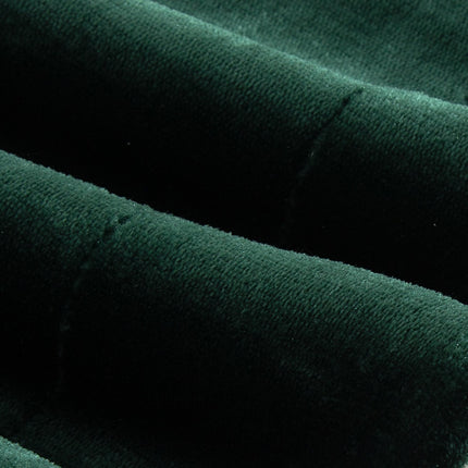Elegant Comfort Ultra Soft Reversible Flannel Sherpa Blanket - Cozy Silky Fleece Throw for Couch, Bed - Plush Fuzzy Warm Winter Blanket for Gift, Twin XL, Hunter Green
