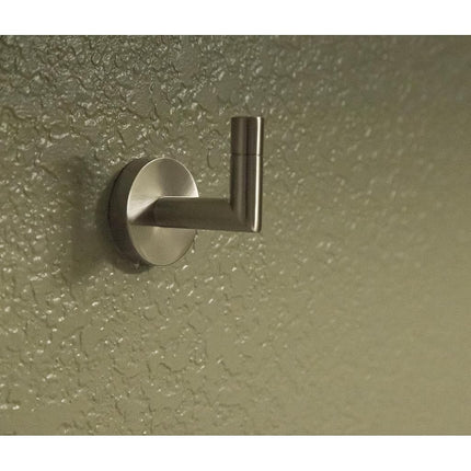 Design House 558338 Graz Robe Hook for Bathroom Bedroom Closet Kitchen or Office Satin Nickel