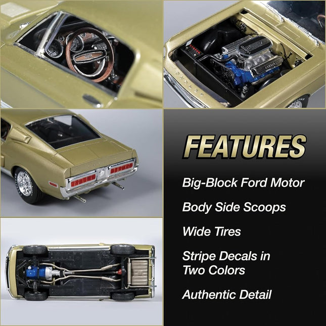AMT 1:25 Scale 1968 Shelby Mustang GT-500 Model Kit