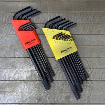 Bondhus, HLX22 Dual Pack HEX Key Set HLX9L+HLX13L, 22199