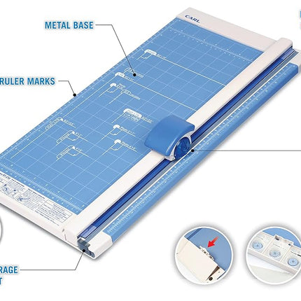 Carl Professional Rotary Paper Trimmer 18 inch