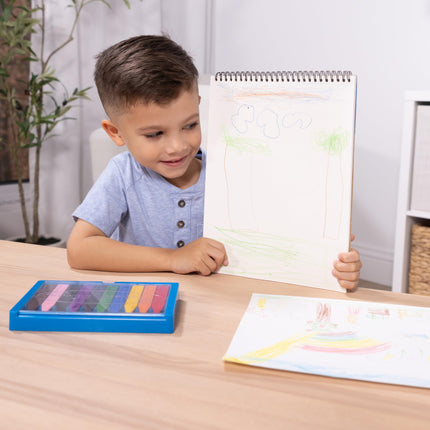 Melissa & Doug 4194 Bloc de dibujo (9) (-) Manualidades, multicolor, Cant. 1