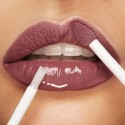 KIKO Milano Unlimited Double Touch 120, Liquid Lipstick With A Bright Finish In A Two-Step Application. Lasts Up To 12 Hours. No-Transfer Base Colour
