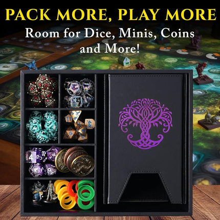 Soar Forge All-in-One Game Roamer - Dice Tray & Tower for DND and RPG
